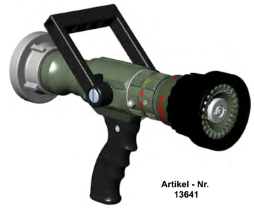 POK Strahlrohr Turbokador 400, DIN EN 15182 Turbinenrad, Hohlstrahlrohr